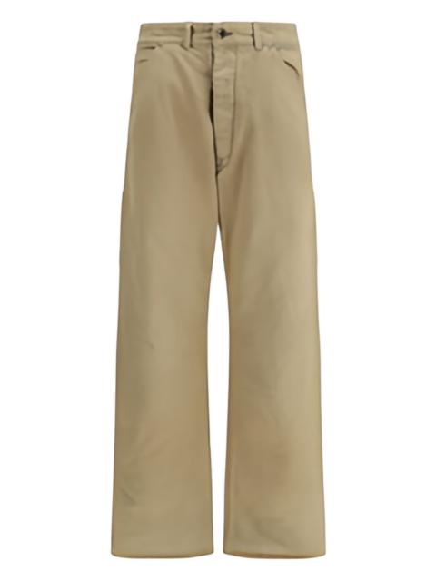 Maison Margiela Herringbone five-pocket trousers
