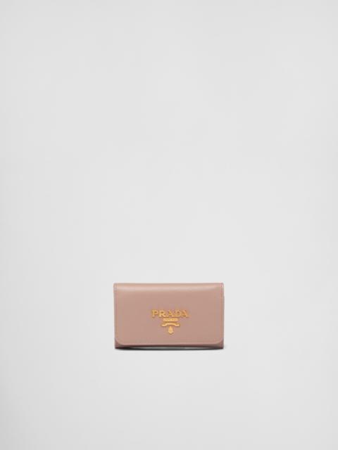 Prada Saffiano leather keychain