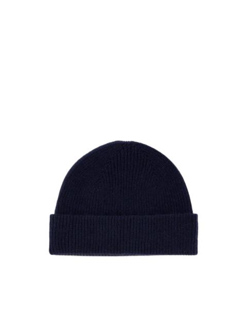 ZEGNA ribbed-knit beanie hat