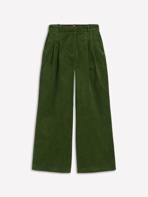 BODEN Kensington Cord Pants-Green Fir