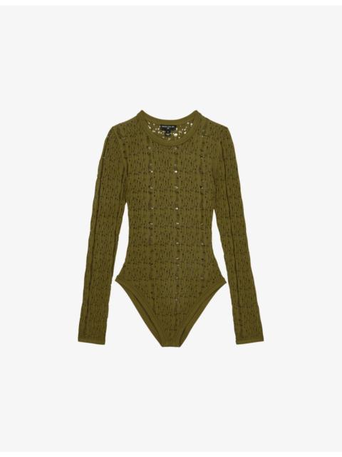 REISS Reiss x Atelier Frances Lace Bodysuit