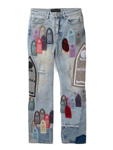 WHO DECIDES WAR PASTEL DENIM