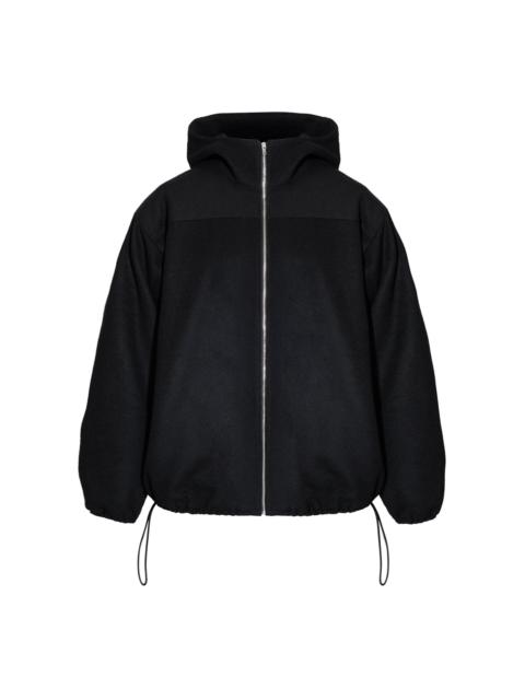 KALLMEYER Suri Panelled Wool Windbreaker black