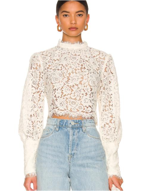 BARDOT Georgia Lace Top