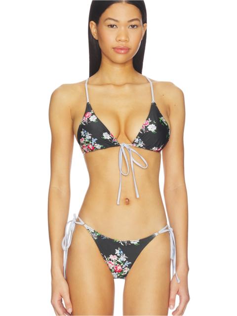 Frankies Bikinis June Satin Top