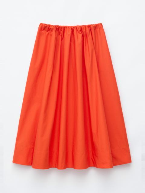 & Other Stories Cotton Midi Skirt