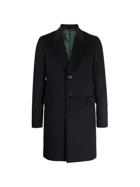 Paul Smith single-breasted cashmere coat