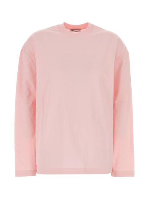 Jil Sander Pink cotton t-shirt