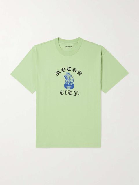 Carhartt Tyre Printed Organic Cotton-Jersey T-Shirt
