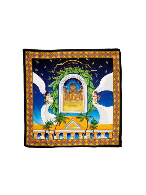 CASABLANCA Maison D'Ete Large Silk Scarf | Casablanca Paris