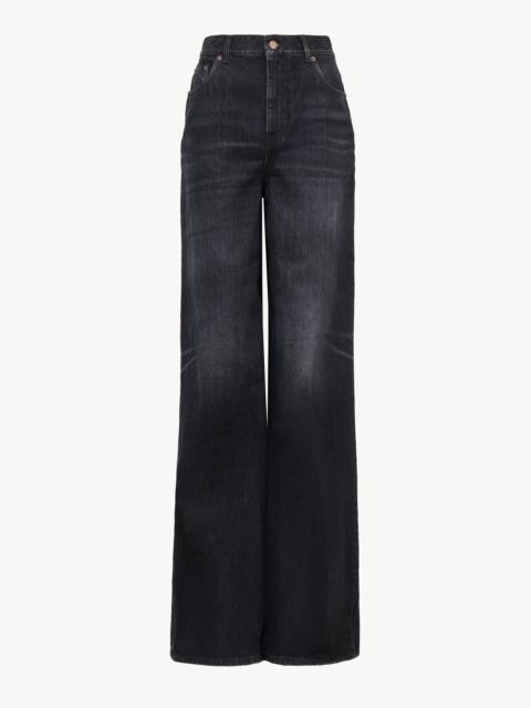 Chloé HIGH-RISE WIDE-LEG JEANS IN DENIM