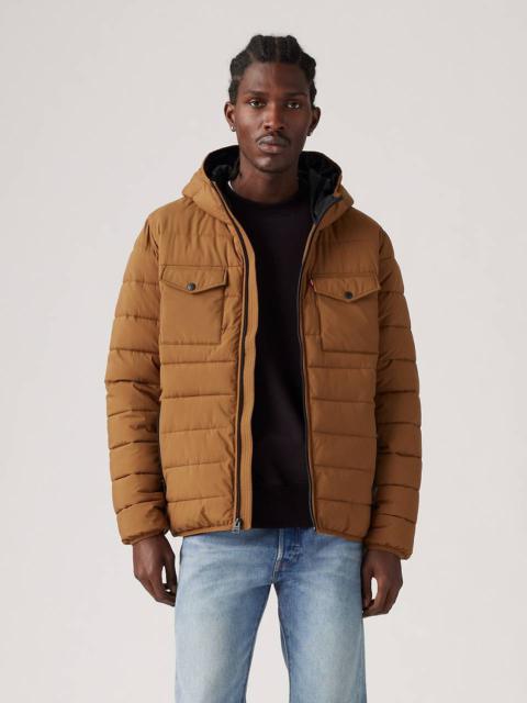 Levi's HOODED 2 CHEST POCKET PUFFER JACKET