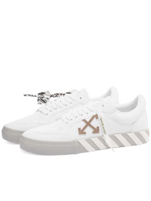 Off-White Off-White Low Vulcanized Eco Canvas Sneaker