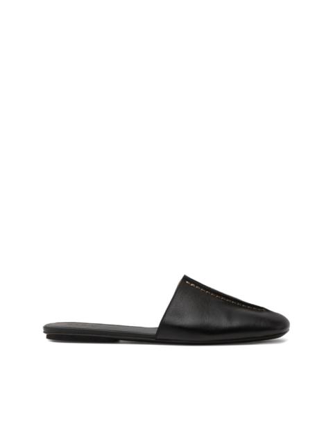 Marsèll square-toe mules
