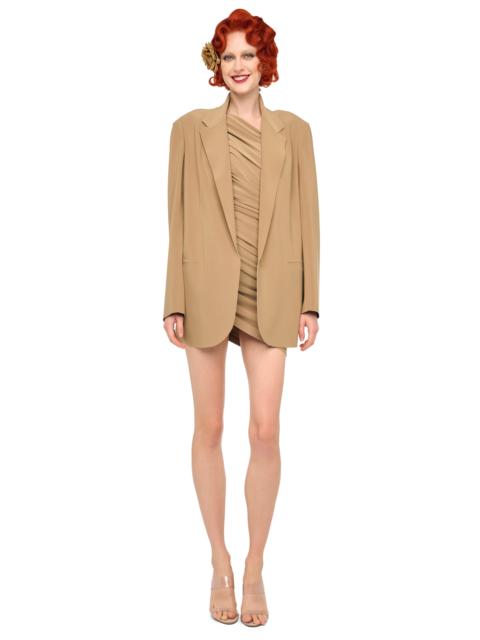 NORMA KAMALI OVERSIZED SINGLE BREASTED JACKET
