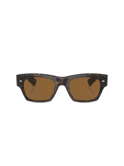 Oliver Peoples Kasdan square-frame sunglasses