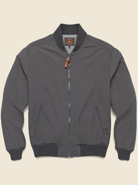 FAHERTY Military Bomber Jacket - Graphite