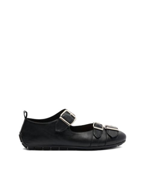 Simone Rocha double-buckle ballet flats