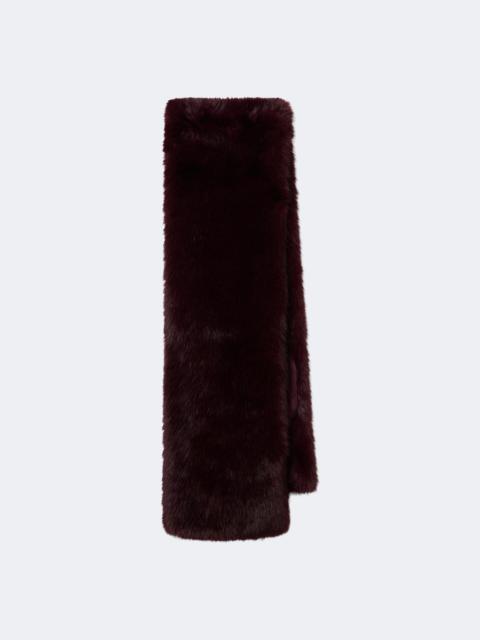 self-portrait Teddy scarf
