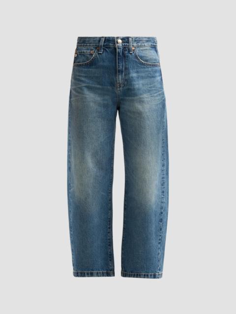 AG Jeans Women's Hattie High-Rise Barrel-Leg Jeans - Years Front Line