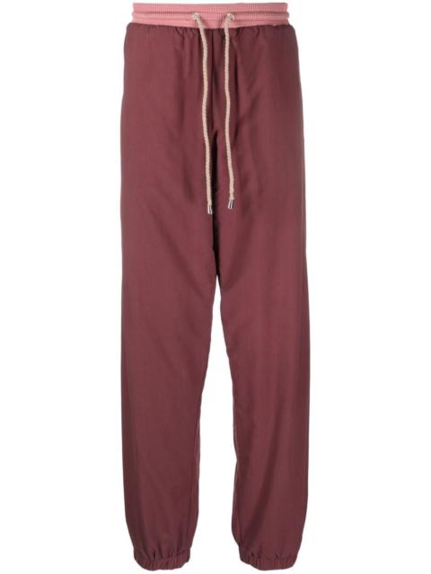 RANRA wide-leg drawstring track pants