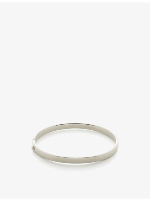 MONICA VINADER Essential recycled sterling-silver bangle bracelet