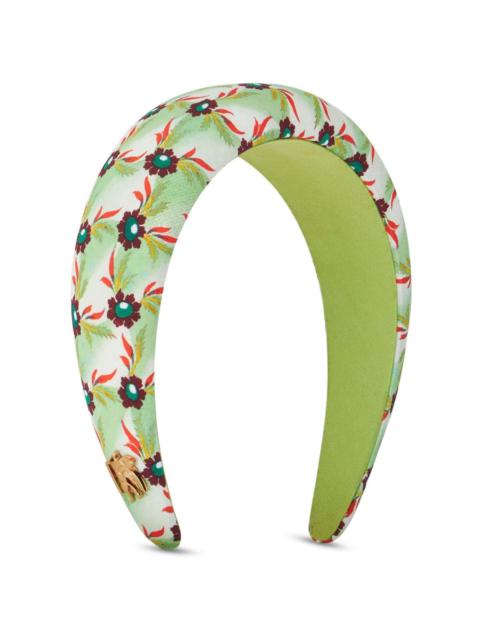 Etro Floralia silk headband