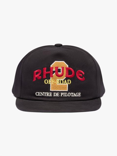 Rhude OFF ROAD WASHED CANVAS HAT