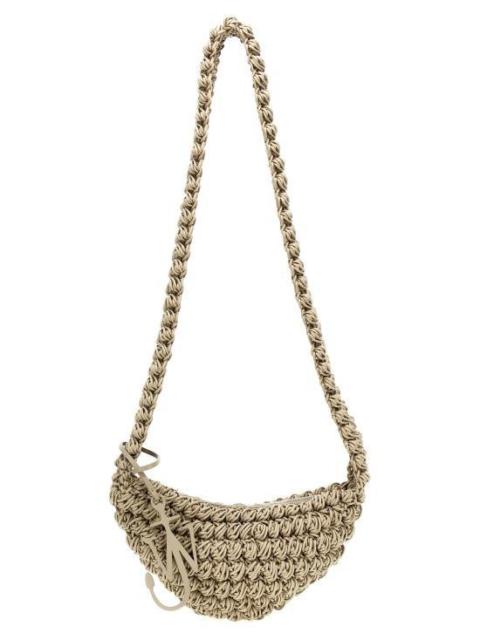 JW Anderson JW Anderson Popcorn Sling Crossbody Bag Grey