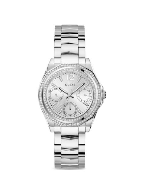 GUESS USA Ritzy crystal-embellished 36mm watch