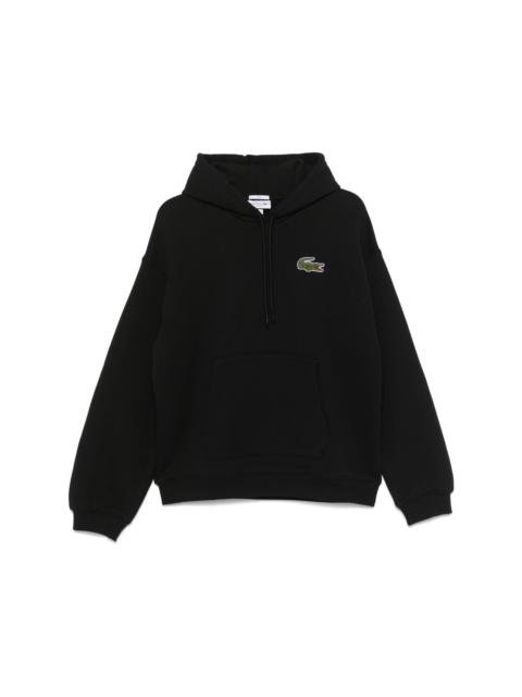 crocodile-patch hoodie