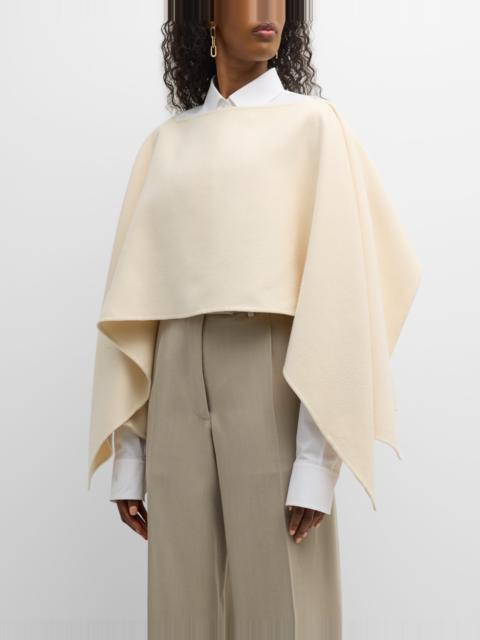 The Row Karin Cashmere Crop Poncho Top