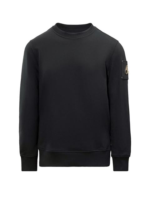 MOOSE KNUCKLES Snyder crew neck jumper