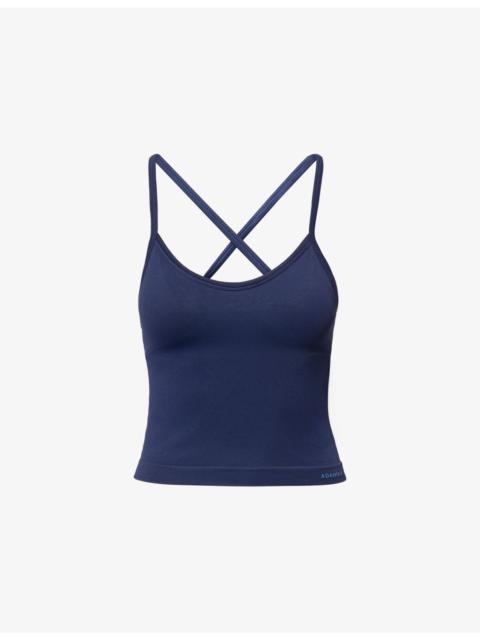 ADANOLA Classic Seamless Cross-Back Tank Top