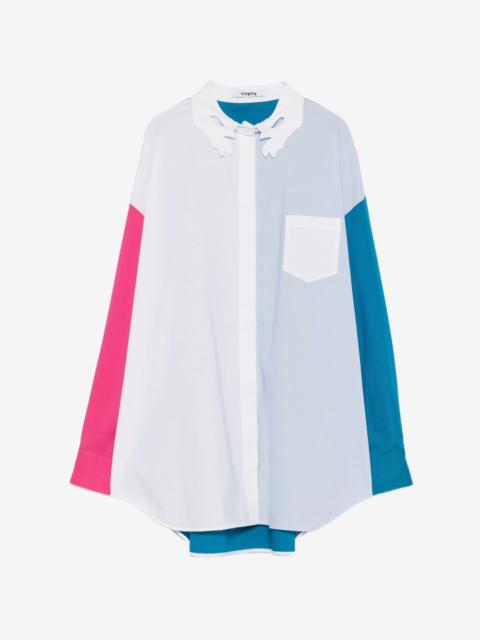 VIVETTA scalloped pocket shirt