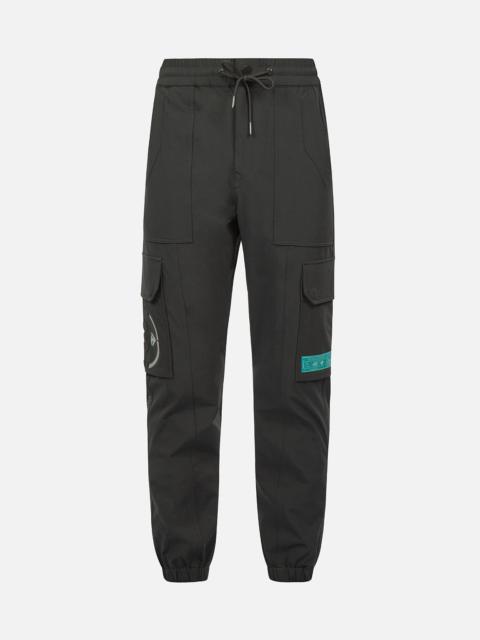 EVISU Seagull Print Cargo Pants