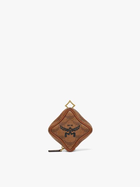 MCM Himmel Zip Pouch Charm in Lauretos