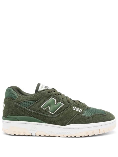 New Balance 550 suede sneakers