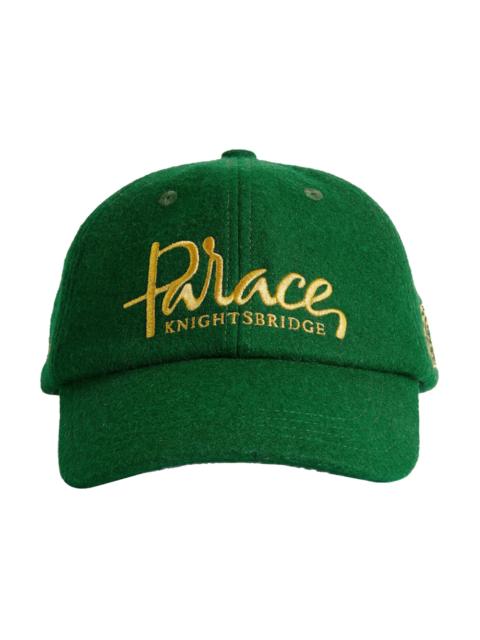 PALACE Palace x Harrods Embroidered Logo Baseball Cap Green