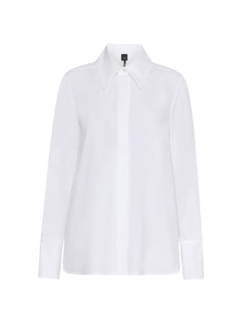 MARELLA Women's Cotton Poplin Shirt - Optical White