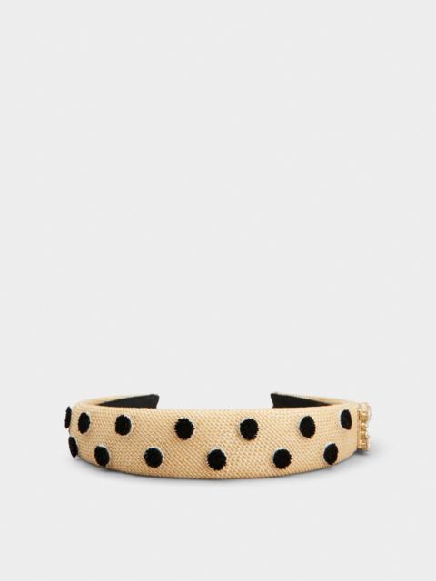Roger Vivier Polka Dot Très Vivier Hairband