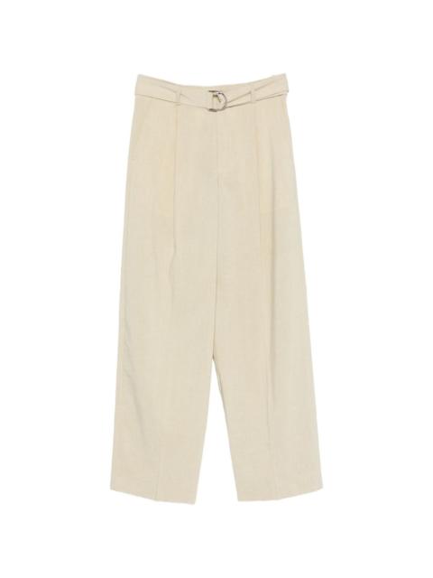 Nanushka belted wide-leg trousers