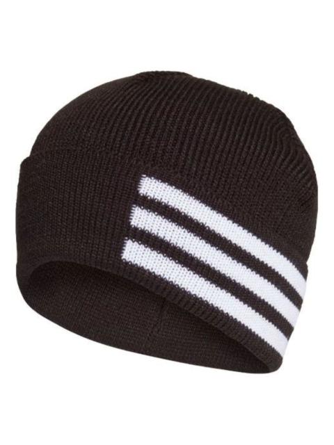 adidas adidas 3-Stripes 모자 '블랙 화이트' FS9014
