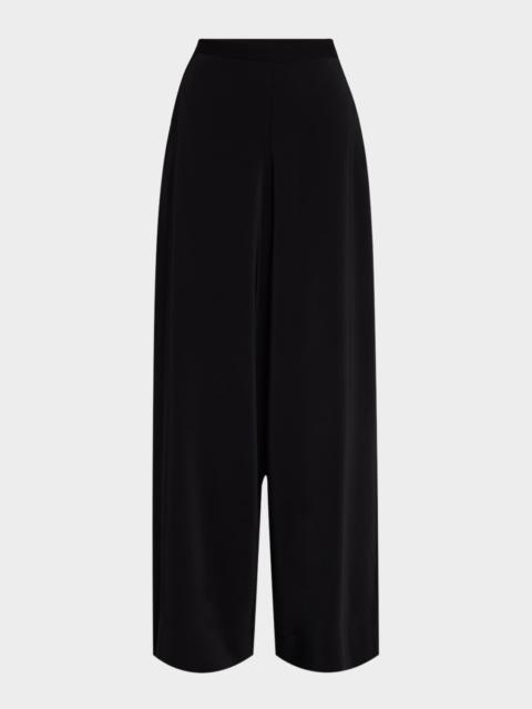 CO Crepe Wide-Leg Trousers