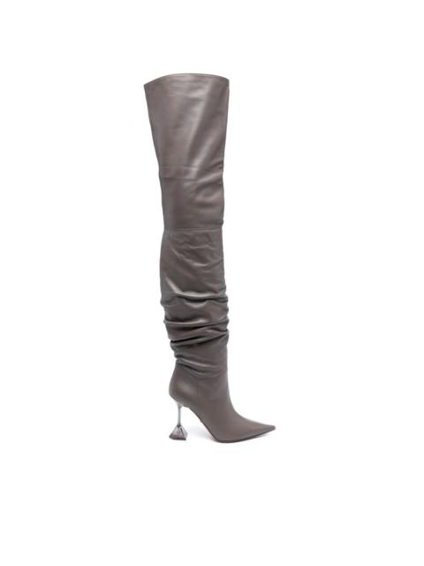 Olivia 95mm thigh-high boots