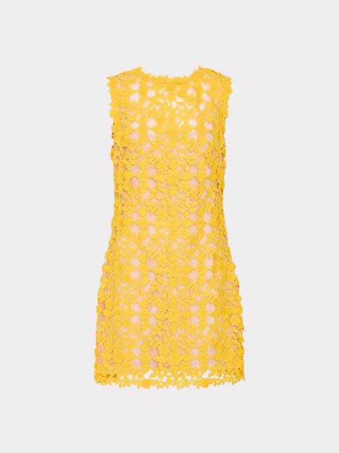 MILLY Ivette Lace Mini Dress