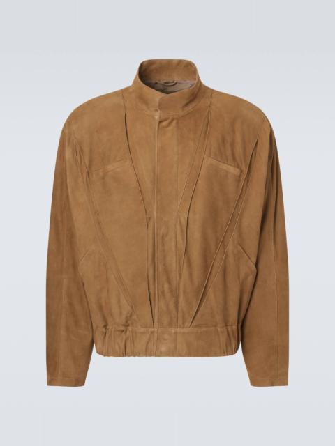 GIORGIO ARMANI Suede jacket