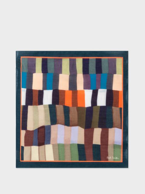 Paul Smith 'Overlapping Check' Pocket Square