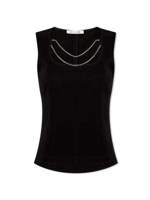 1017 ALYX 9SM 1017 ALYX 9SM Sleeveless Square Neck Chain Top
