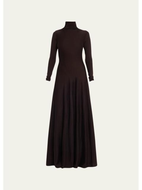 ADAM LIPPES Naomi Cashmere Knit Turtleneck Dress